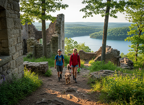 Ha Ha Tonka State Park Castle Ruins Trail